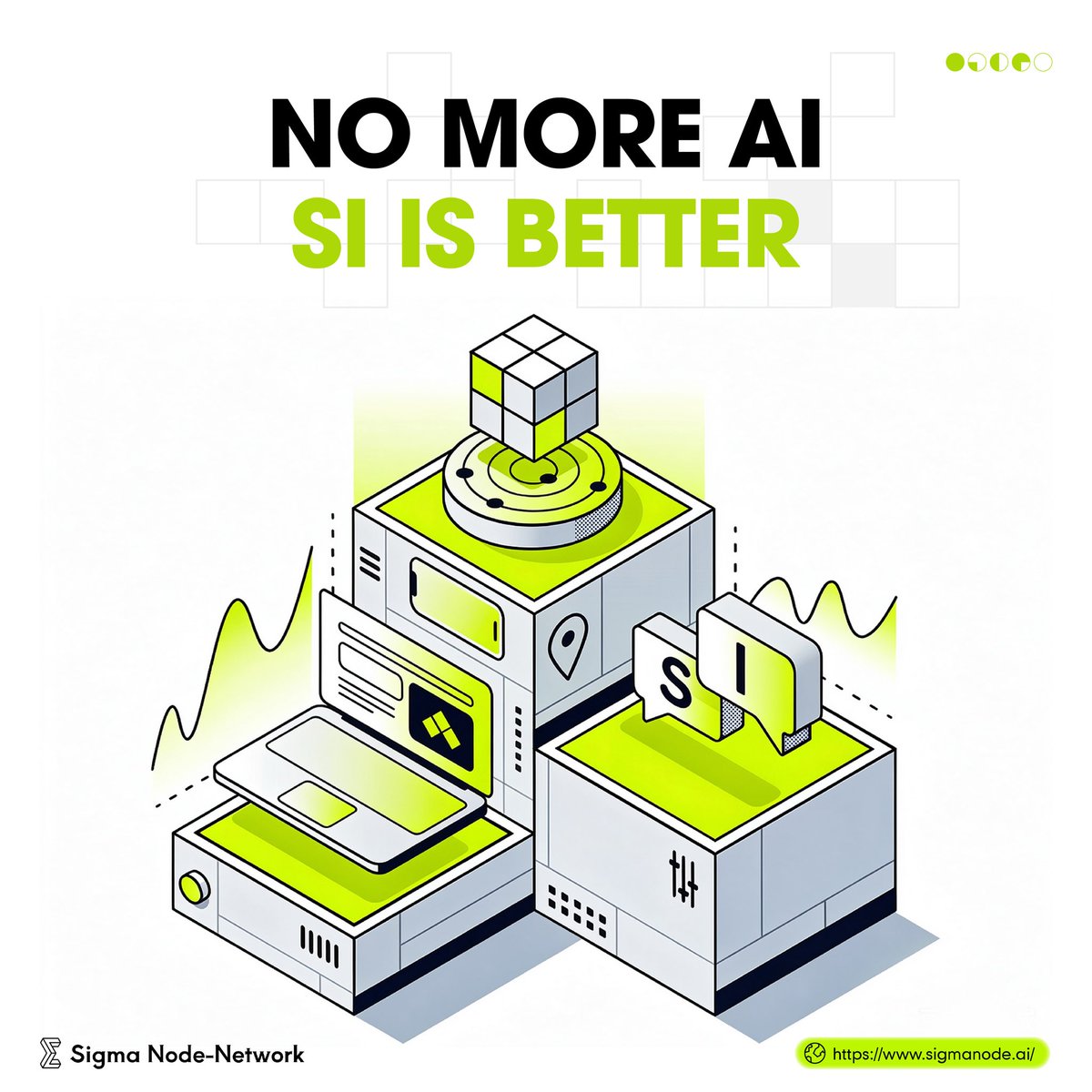 sigmanodesi's tweet photo. NO MORE AI
SI IS BETTER https://t.co/BA0fOjn2xg