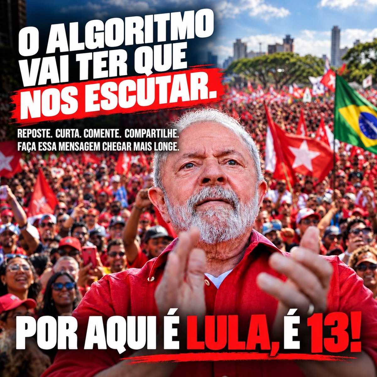 Patrcia98133575's tweet photo. @KarlaSabino17 @jairbolsonaro @LulaOficial 2026
#EXERCITOCOMLULAEMCAMPO
#BOLSONARISMOMATA
#bolsonaronacadeia
#OBrasilVaiVencer
#vivaolula
#forabolsonaro https://t.co/5EQI3J9ETJ