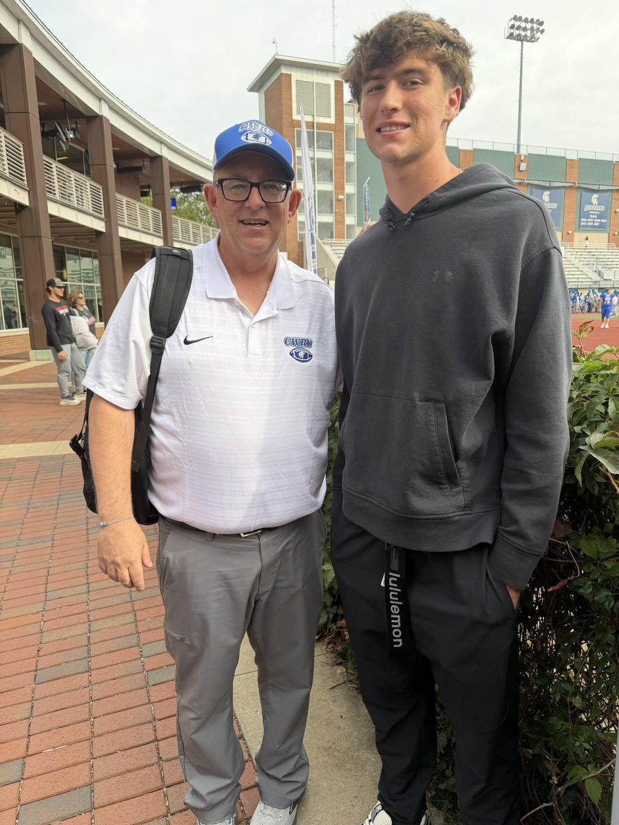 caccamo_blake's tweet photo. I had a great time at @CWRUFootball. Thank you again @CoachSlesh and @CoachKiernanFB for having me. Can’t wait to stay in touch and continue this adventure!

@OLMC_CoachWard 
@OLMC_FBall_1927 https://t.co/QLlBfclg96