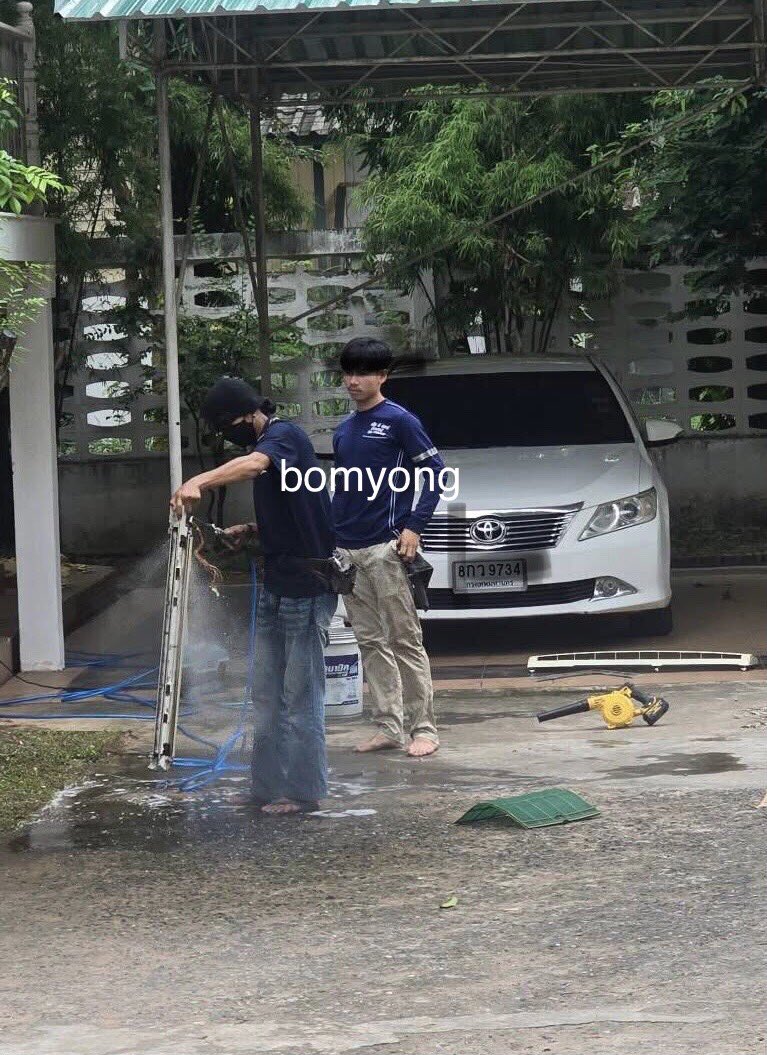 bomyong1's tweet photo. ช่างแอร์ในตำนาน https://t.co/gjTgTithaT