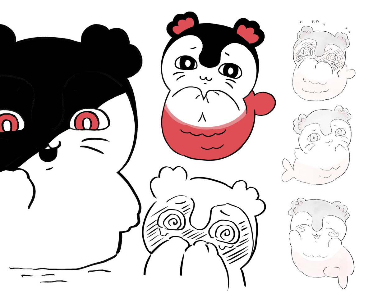 donkotsumaid's tweet photo. 나도 먼작귀 그렸음 https://t.co/qlv5q0gh98
