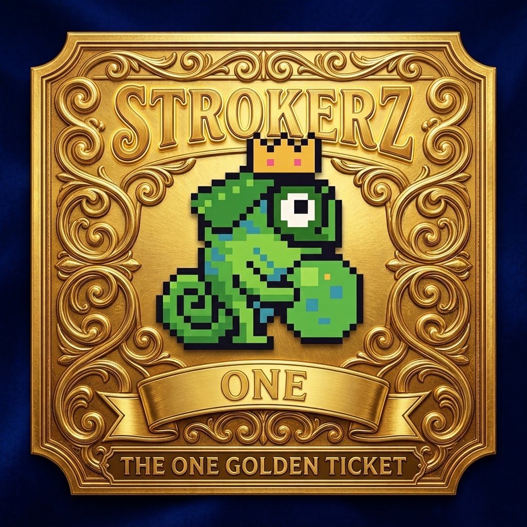trenchstrokerz's tweet photo. Golden tickets unlocked 🎟️

Huge congrats to the Strokerz giveaway winners — your free Stroker/z is in your wallet.

Time to swim.
Play • Win • Fuse

@Earth_selo https://t.co/5k17k0mTW6