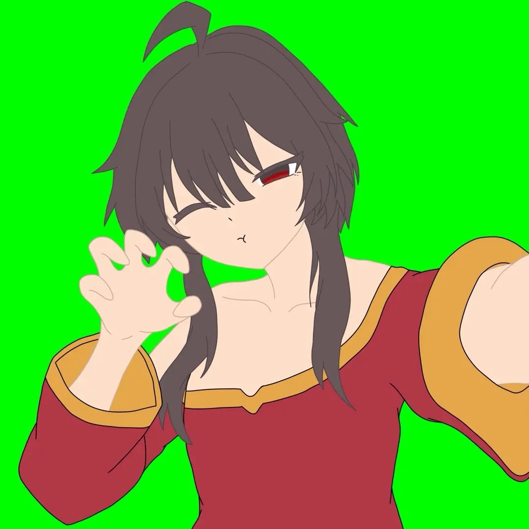 ninjin__0141's tweet photo. このmemeももう少し厚く塗って動かしたい
#めぐみん 
#イラスト https://t.co/DpjYE2ilvo