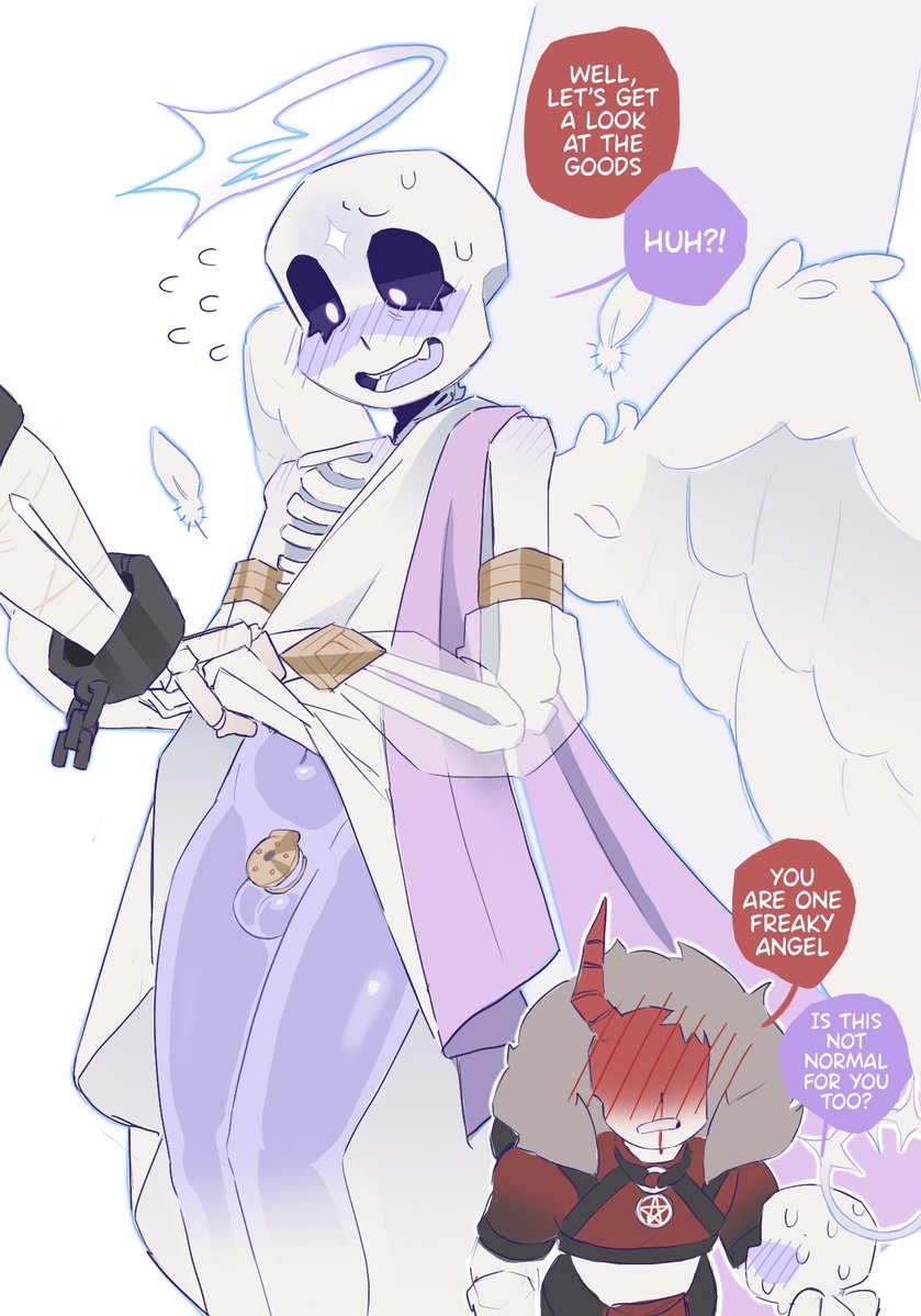 NotSkelebeeton's tweet photo. Twinktober Day 10 - Purity
This is my Angel Twilight and Demon Horror AU https://t.co/NFb0Qaj7zd