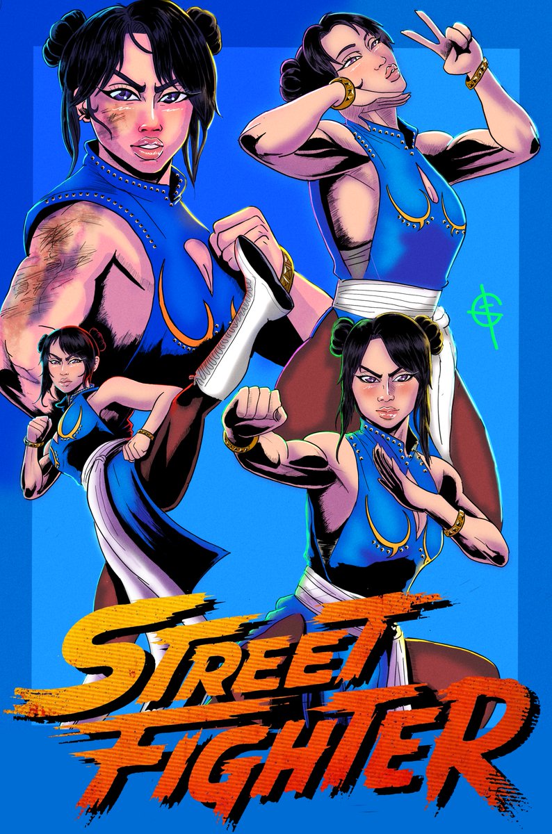 geekyalexx's tweet photo. Chun li #Streetfighter https://t.co/i7RXfpaiYp