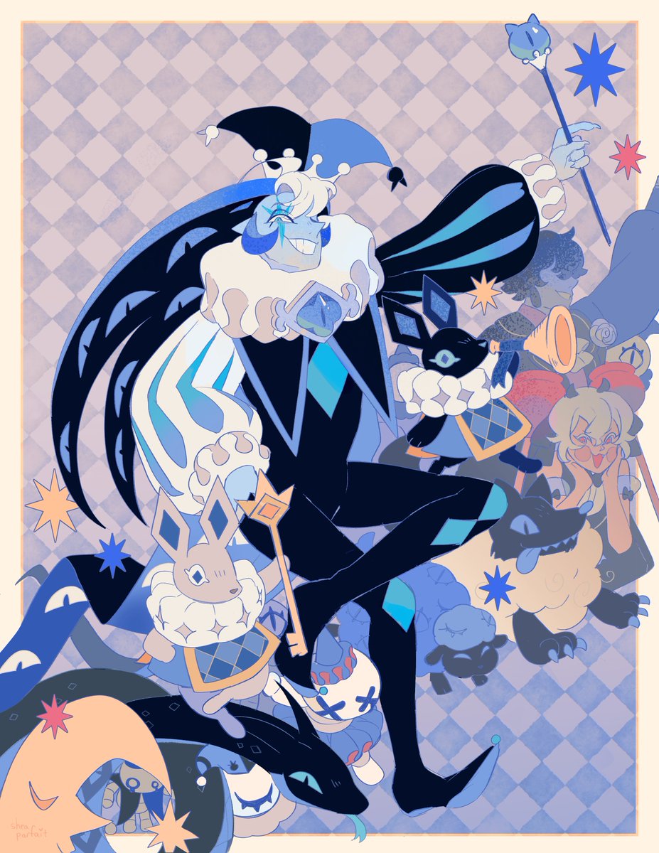 sheaparfait's tweet photo. Welcome to the Theater of Deceit! 🎭🎉

Print for CJ Pawlikowski!

#shadowmilkcookie #cookierunkingdom https://t.co/Bex1tDDp1H