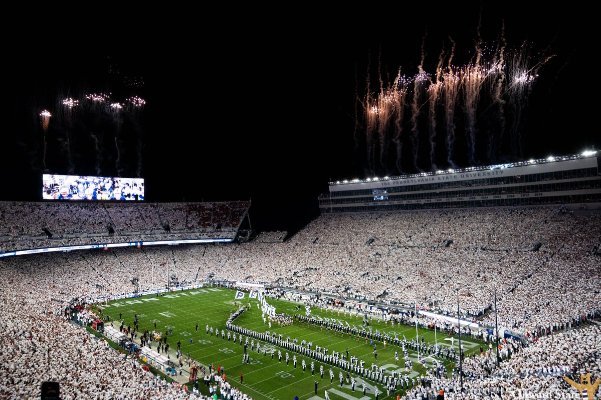 OnwardState's tweet photo. The Greatest Show in College Sports. https://t.co/zVkqyIeeav