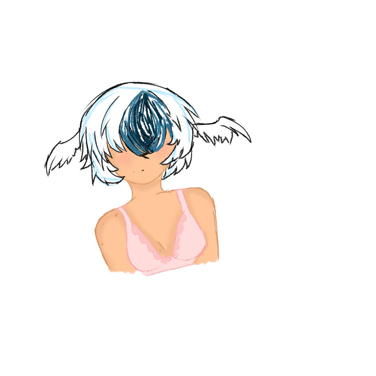 CandySoul_1's tweet photo. Very unfinished fem 🥚 #bbtwt
I barely draw so dis is kinda super bad 
"Ur such a bad artist go die!!!"😢😢😢😢nnooooo https://t.co/heYMcLiTdv