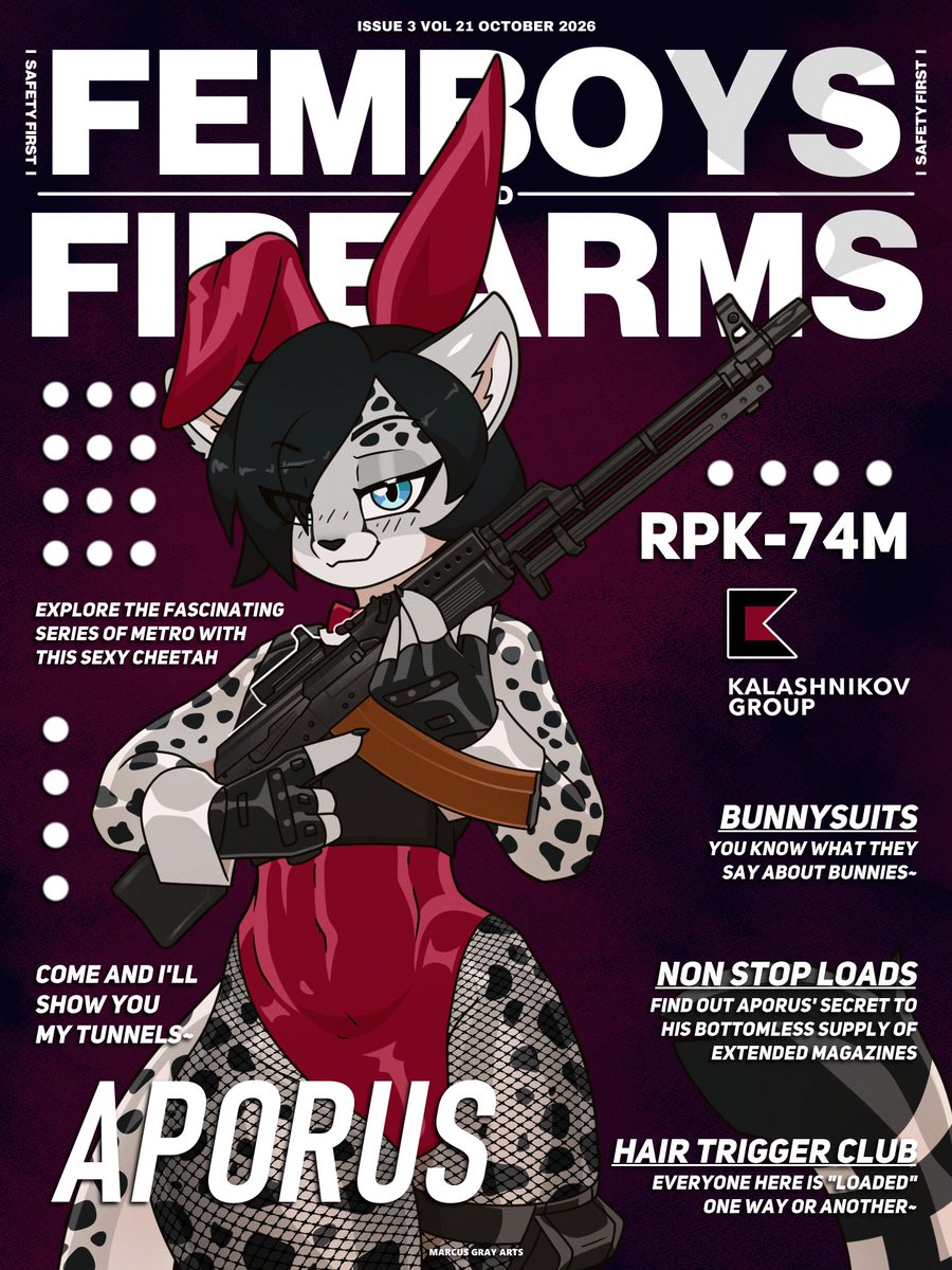 MarcusGrayArts's tweet photo. Femboys and Firearms: RPK-74M ft @AporusVR https://t.co/SaiDB9sdja