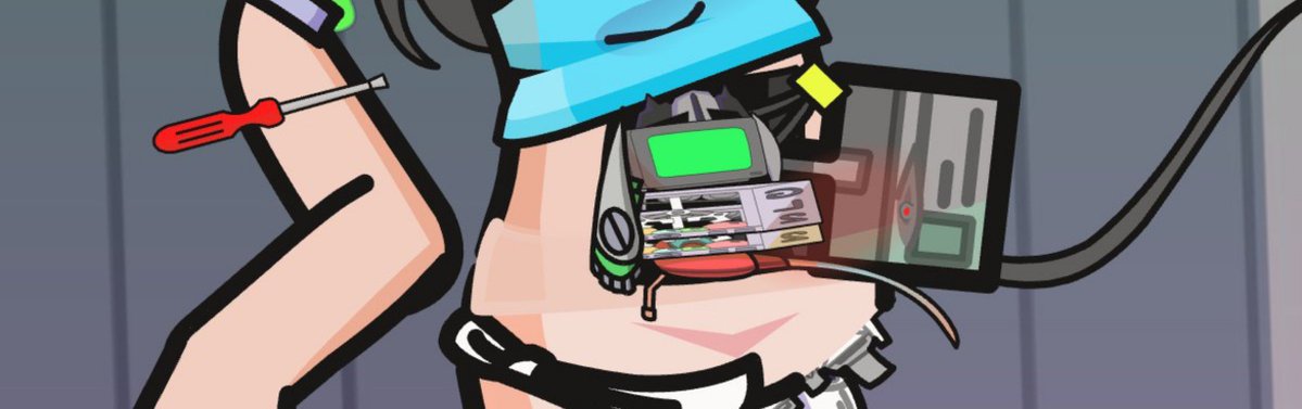 mechavalenia's tweet photo. メカ腹のレイアウトは毎回変えている。
サンドラちゃんは買われた子なのでバコード付 https://t.co/QVJPG1Evti