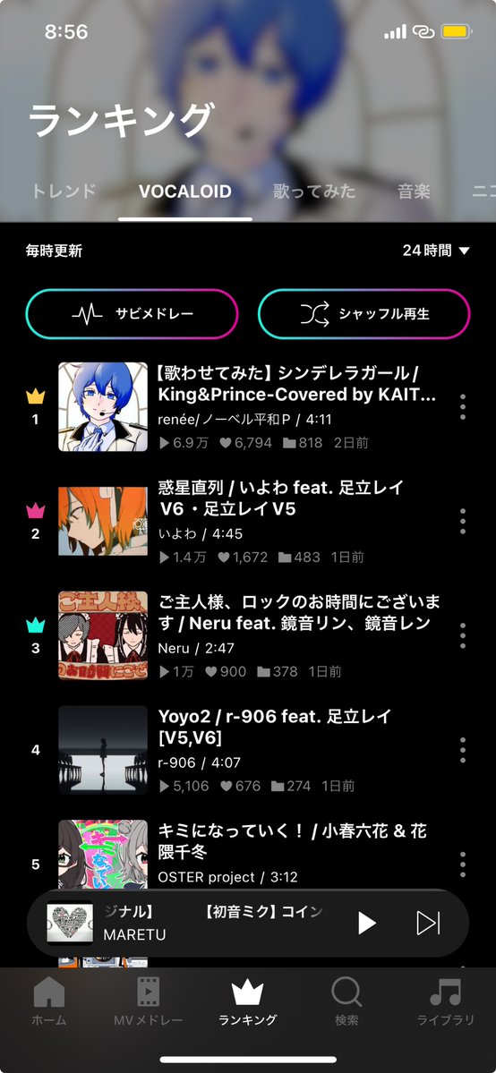 rinne_foker's tweet photo. KAITO一位取ってて草
#KAITO https://t.co/foJCK4mdRs