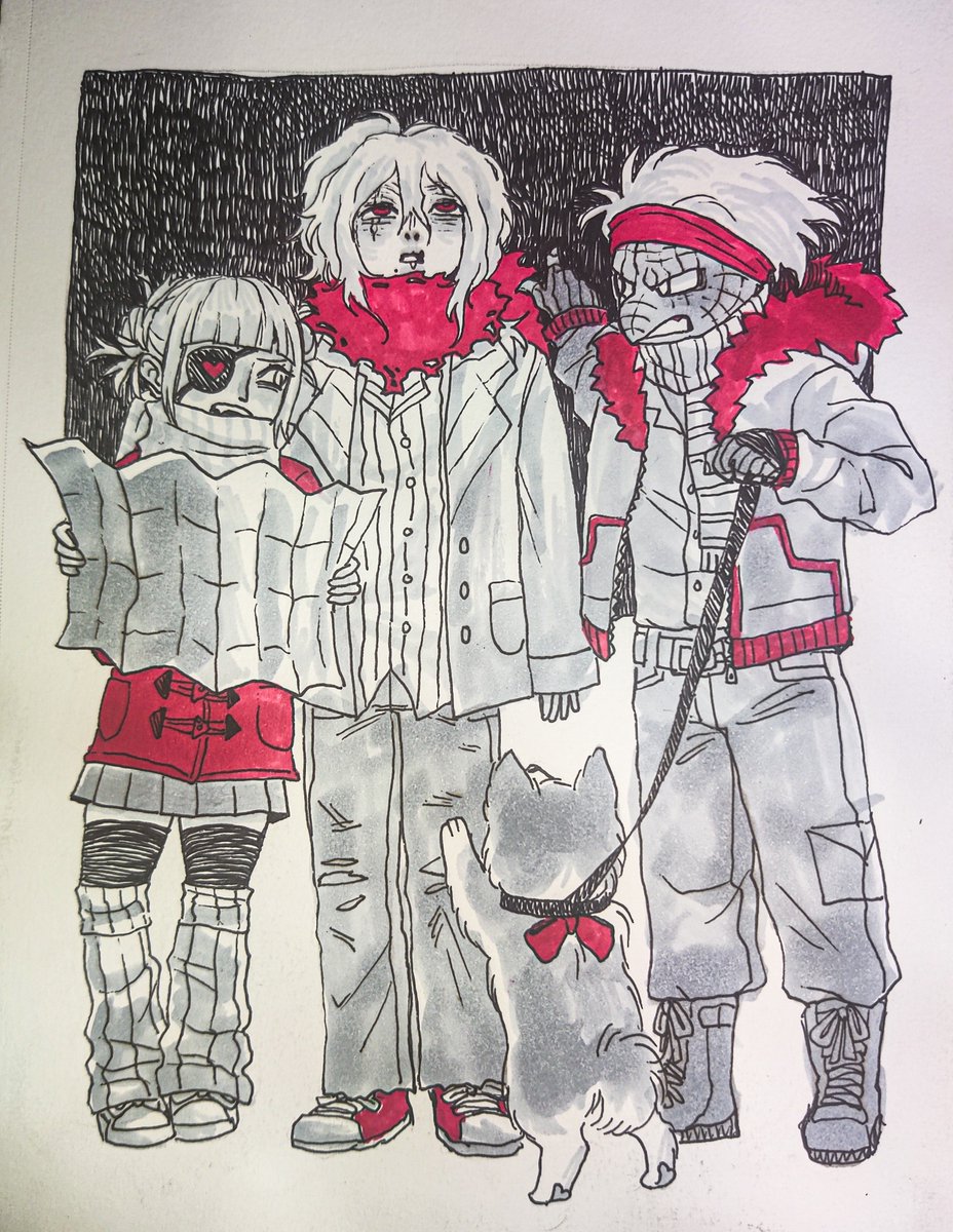 vyacinths's tweet photo. they got lost #mha https://t.co/DlMVAz3RZB