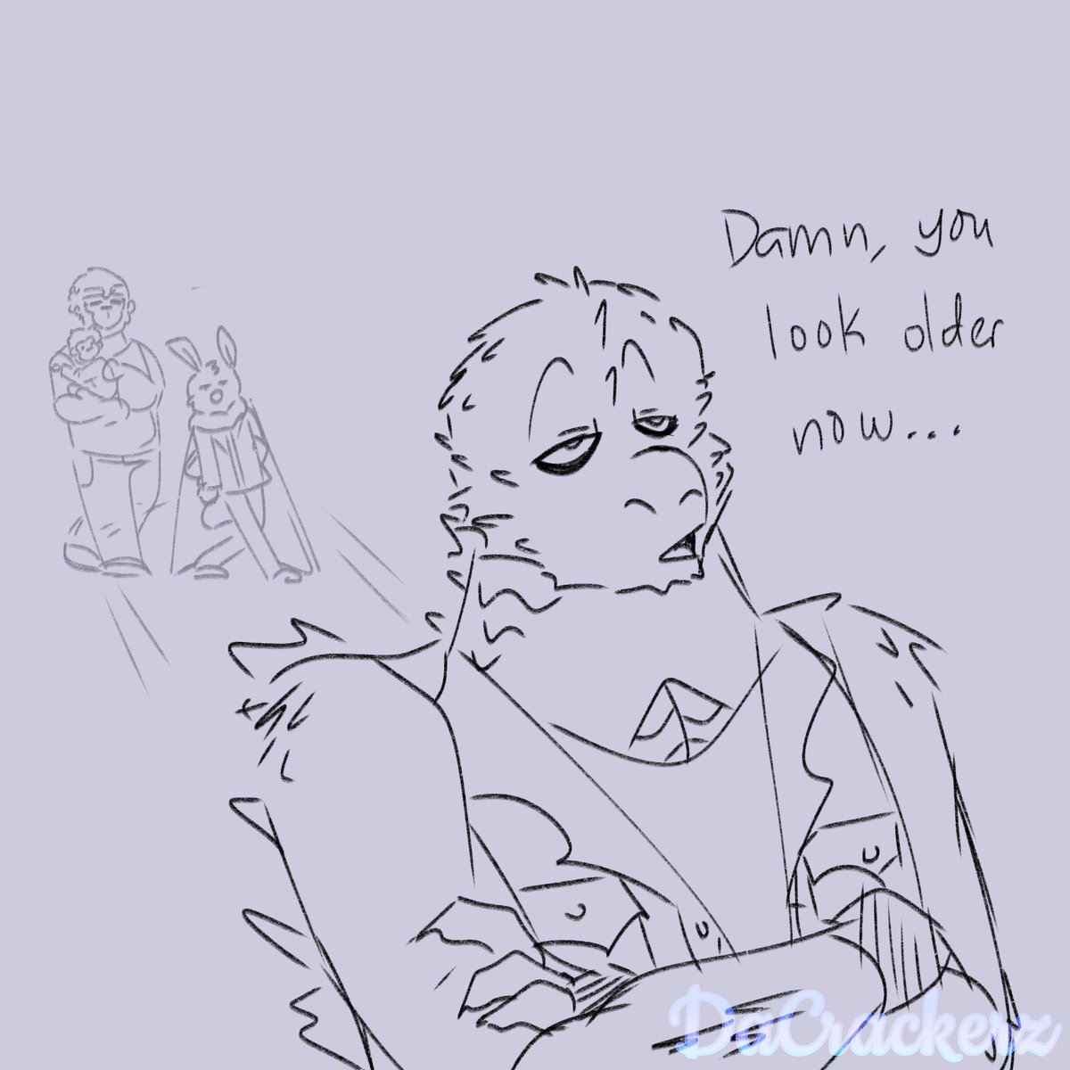 IamDaCrackerz's tweet photo. Drew my grandma
#DACRACKERZ #anthrokaijus https://t.co/RSjdTiHDlI