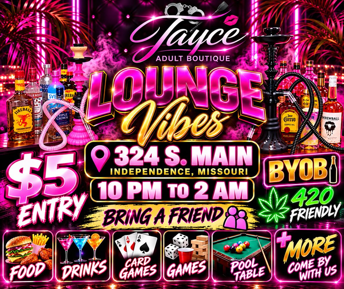 prettydickace's tweet photo. If you’re in the KCMO area tonight and want to chill; come check us out. Very cool laid-back lounge vibes. Come meet me 😉 https://t.co/Jygv1zUqdg