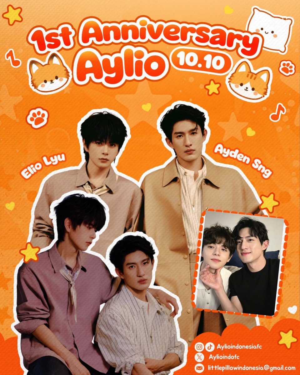 SkyZt10's tweet photo. May your story keep blooming into something beautiful. Always cheering for you, Aylio 🧡☀️🍊

#AylioOurEra1010 #AylioInfonesiaFc #Aylio #AydenSng #LyuSitong https://t.co/NhkAhK18iw