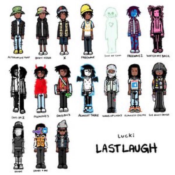 STRAPPEDUS's tweet photo. LUCKI - LAST LAUGH (GRAIL TAPE) 💿

OCTOBER 16TH 🚨 https://t.co/uKJioscAMm