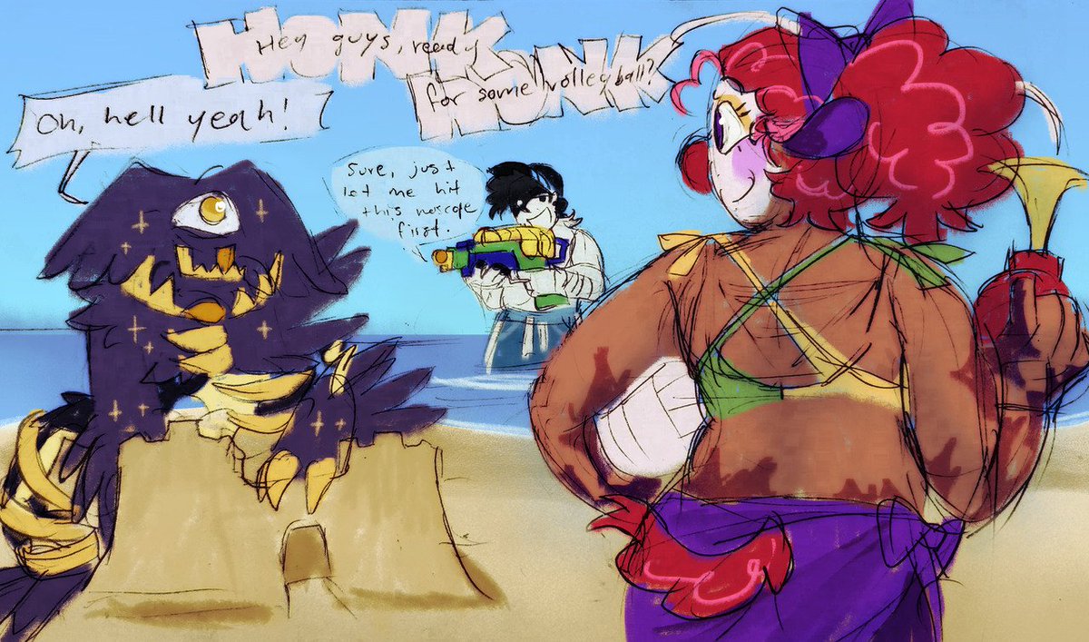 attleboy's tweet photo. #aregectoberisode day 10: beach episode
ft. another special guest... https://t.co/NXEdWlc6eC