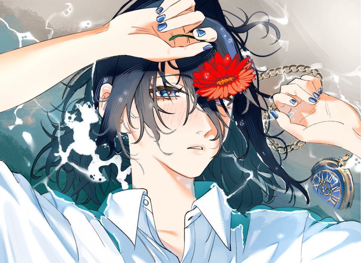 FineJey's tweet photo. In The Sea #kroniilust https://t.co/OTevU5cNjN