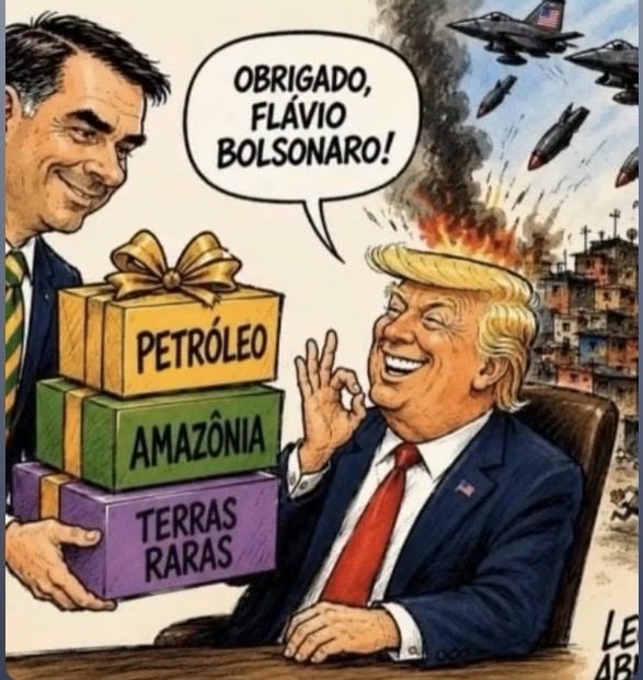 LilliunAzules's tweet photo. 🇧🇷  O Brasil não é um presentinho para  ser dado á Trump 🇺🇸‼️ https://t.co/bU9aWByJiR