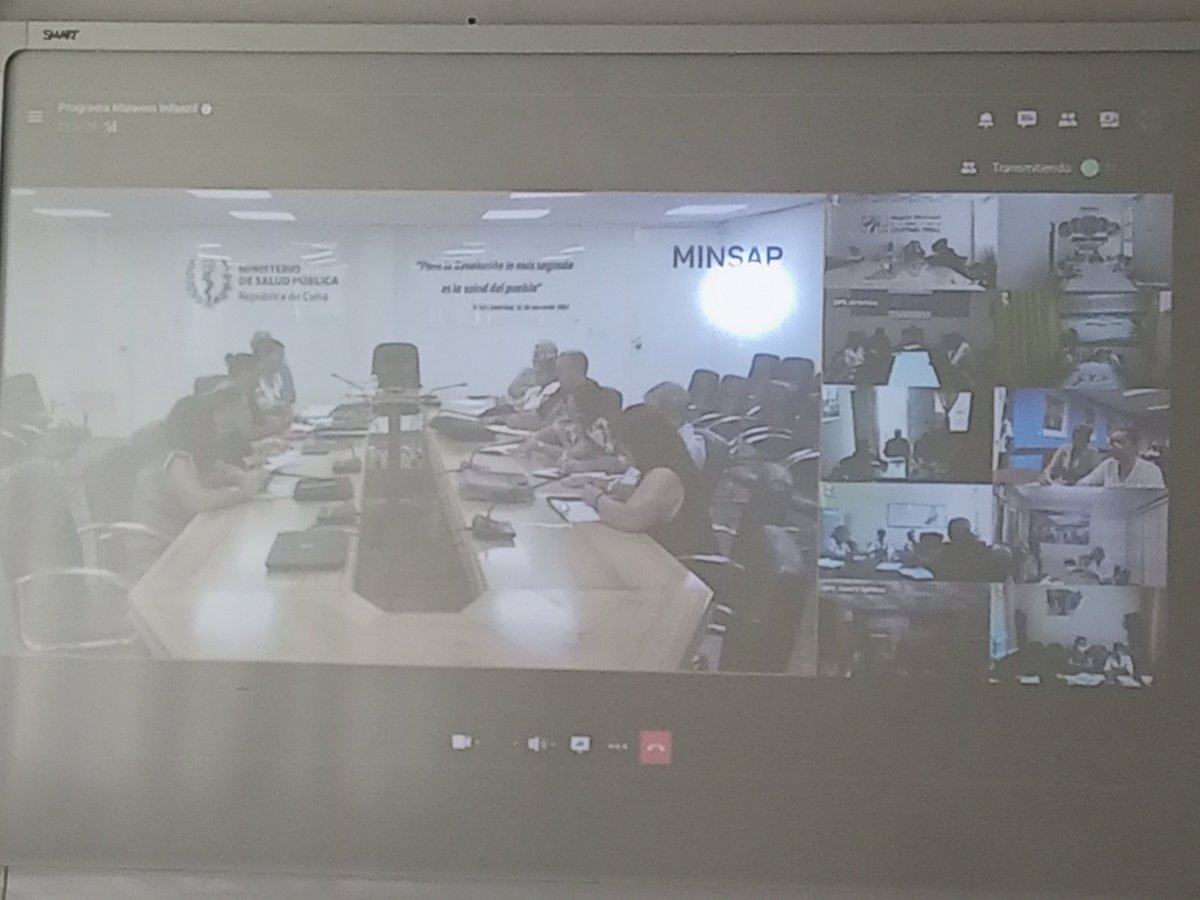 Santos650908's tweet photo. En videoconferencia con MINSAP y Unidad Central de Colaboración Medica Internacional, la provincia de #Matanzas aportando para la sostenibilidad de nuestro sistema de salud #VamosPorMas https://t.co/tkVtLwreUH