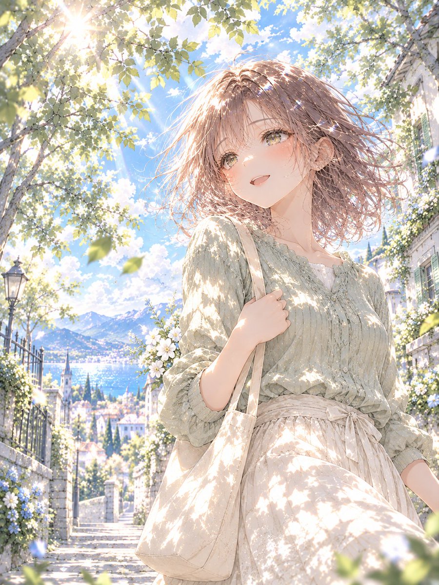 prism_illust_ai's tweet photo. おはようございます☀️
いい天気だね〜！ https://t.co/YtwDB3UNnc