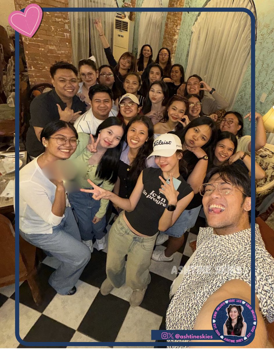 AshtineSkies's tweet photo. ✨💙 October 10, 2026 💙✨

Ashtine Olviga, our love and support for you bind us all together. We may have different group names, but our hearts belong to you! 

Thank you for everything and making us much more familiar with each other.

We appreciate your love, efforts, and your hard work to show us how you appreciate each and every one of us. 

This one is going to be in our core memory! Sa’yo ang Sabado namin pati na rin ang araw-araw 😉

We love you, Ashtine Olviga.

Shines and Keepers love you so much! 

#AshtineOlviga | Ashtine Skies 💙☁️