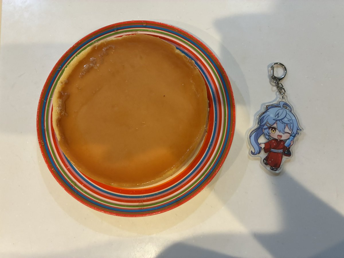 soruna7914's tweet photo. そあらくんと激甘プリン
元の材料の半分で作ろうとしたら砂糖だけレシピ通りに入れちゃって2倍になっちゃった✩
 #そあらくん
ライブ頑張ってねー！！ https://t.co/gf70x1NVQF