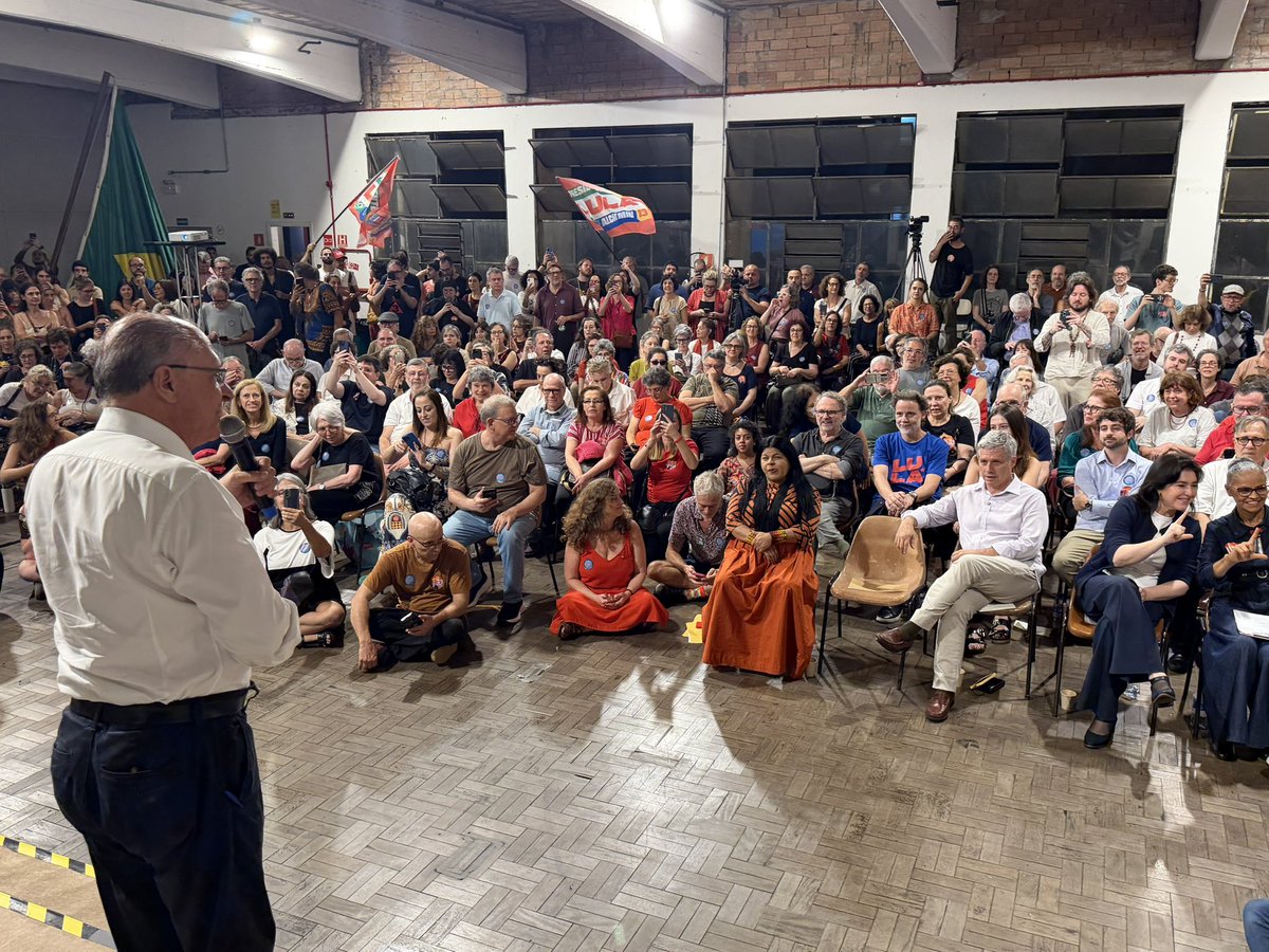 geraldoalckmin's tweet photo. Muito feliz e honrado pelo apoio dado hoje por mais de 300 judias e judeus do movimento @jpdoficial1 na histórica Casa do Povo. Vamos juntos com respeito a todas as religiões e combate ao antissemitismo. https://t.co/zto2kxk7lc
