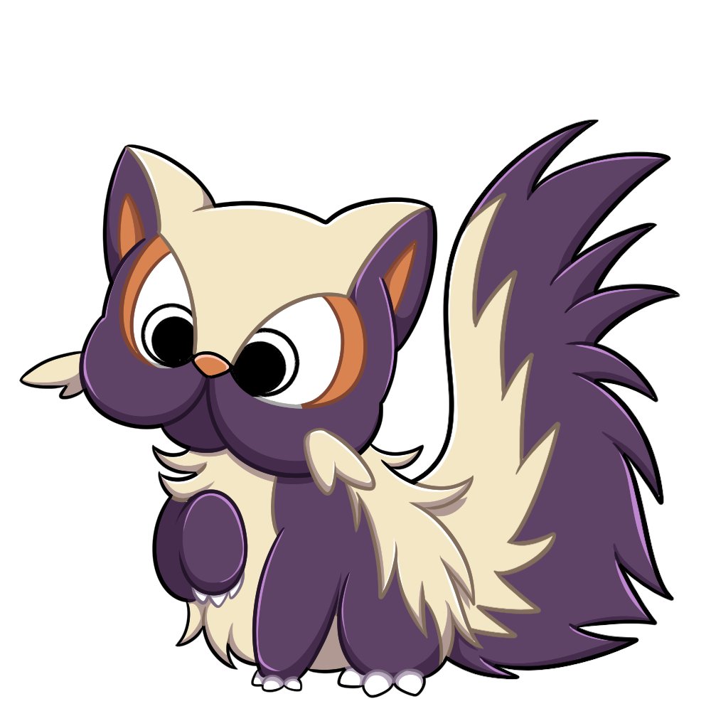 Domeni_Chu's tweet photo. Goobtober Day 10, Stunky. #drawtober #pokemon #goobie #domenigoobie #stunky https://t.co/zbBPDpBvBP