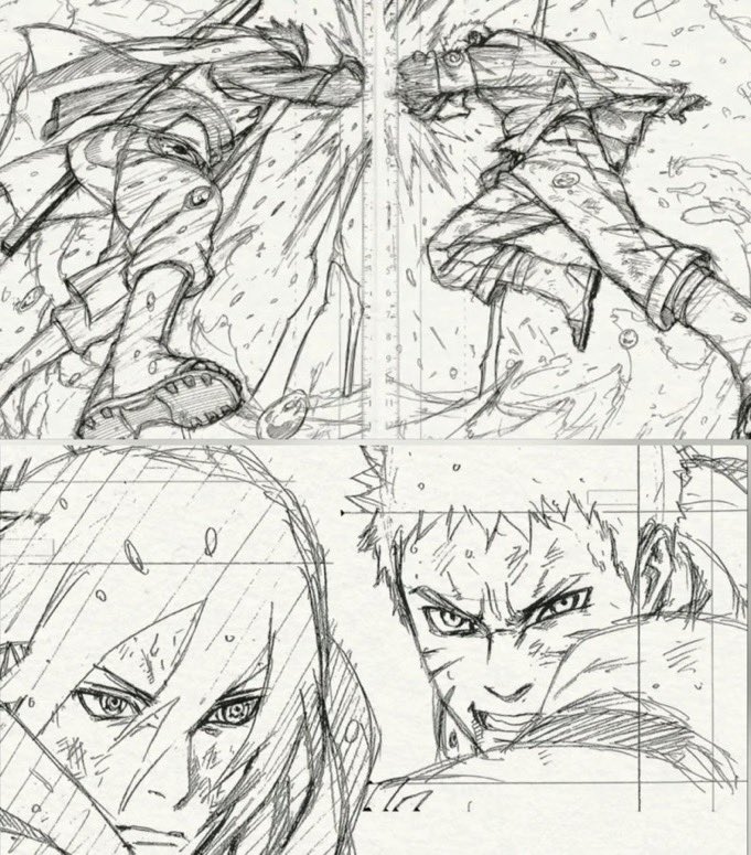 sasukephrenia's tweet photo. oh my god theres truly no one that can draw narusasu like kishimoto like my heart psychically hurts looking at this https://t.co/pdB3cZh0IL