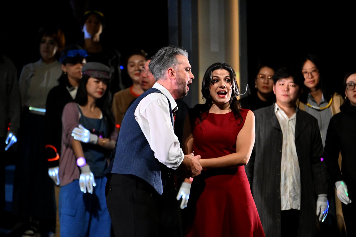 28thBMF's tweet photo. Mozart’s The Magic Flute takes the stage at #BMF29! ✨🎭

Tonight, this new production of The Magic Flute, directed by Zou Shuang, came to life in Beijing!

A magical evening of opera at the 29th Beijing Music Festival.

#BeijingMusicFestival #TheMagicFlute #Mozart #Opera https://t.co/ri2s5J1NUh