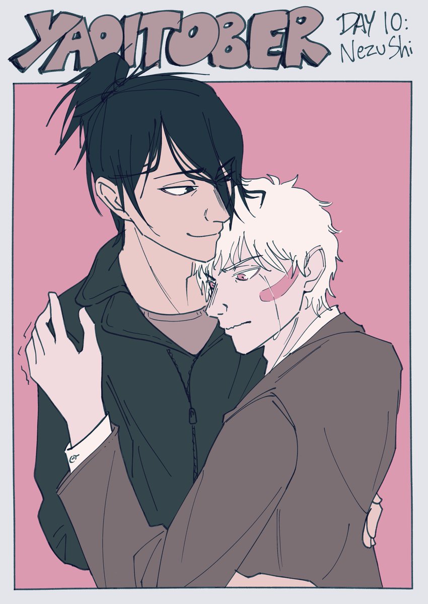DevilGraves666's tweet photo. day 10 of #yaoitober is #nezushi from no.6! they deserved a warm reunion https://t.co/S2qFn7DDq1