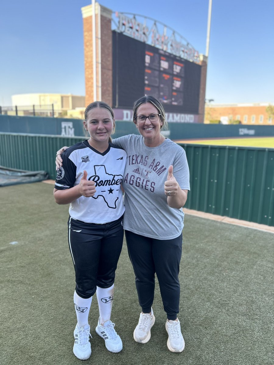 CoxAvery2013's tweet photo. Thank you @AggieSoftball  for a great day of learning and development. I had a lot of fun working with everyone today. 
@RussHeffley @Trisha_Ford 
@KristiMalpass @vasquezmarky 
@BombersTexas https://t.co/MtDj5Towv6