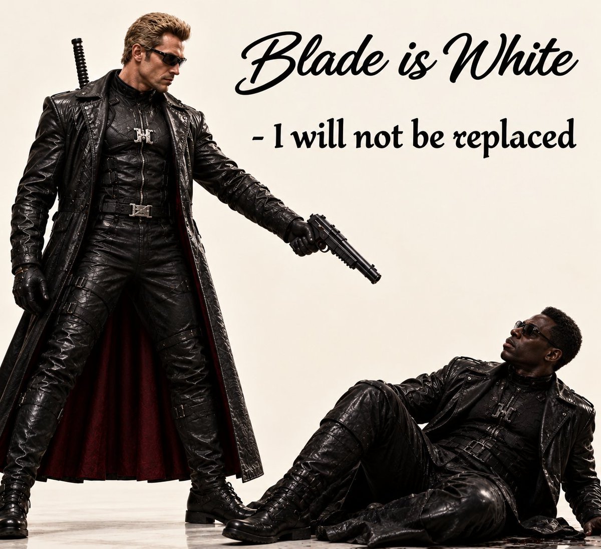PraiseDotDev's tweet photo. Blade is White
#StopBlackwashing https://t.co/z63A4Wz4PS