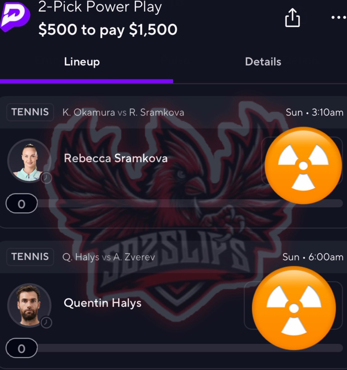 502_Slips's tweet photo. $1,500 TENNIS 🎾 BANGER 🔥 PLAY HAS BEEN POSTED IN PREMIUM 🤑

GRAB IT FOR 50% OFF 🤯✅

I Will Give Someone $50 Who Likes/RT's ♻️ This Post When It Cashes! 💰 

Grab it for Less than $8 for an ENTIRE week W/ promo 🎁 code "502SLIPS"👇🏻 
https://t.co/XoH5RVjlSF

#PrizePicks | #GamblingX | #TENNIS