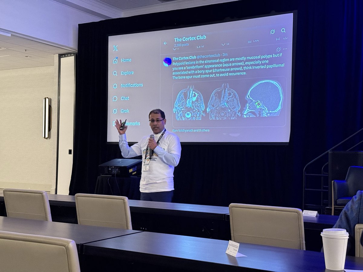 AmitDesaiMD's tweet photo. YPO at #ASFNR26 is delivering career intel in tight TED-style talks this afternoon (4:15–5:15 PM).
Moderated by @Aakanksha_md and @LucaPasquiniMD, we’re covering the practical side of building a career in neuroradiology:
• Promotion strategies with @EMiddlebrooksMD
• Education & mentorship that actually works with @AmitAgarwalMD
• Research & grants insights with @CfeKirsch
Then an open panel discussion with Arman Avesta, Leonardo Pisani, Nicholas Cho, and Sahar Darabi Monadi. Come for the actionable takeaways and stay for the conversation before the Welcome Reception. #ASFNR26 #BeyondBOLD