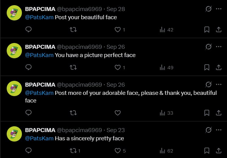 BRADUS666's tweet photo. @bpapcima6969 @bopsmachete2 Pay no attention to this predator everyone. https://t.co/KUrKcl7FNu