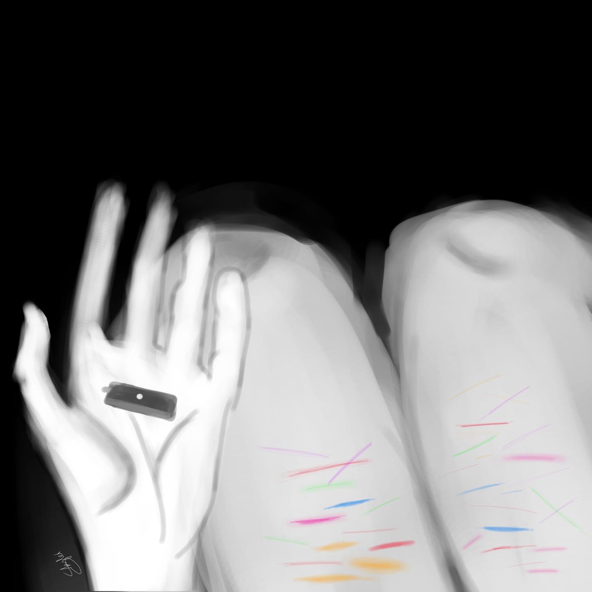 B0red_asf0's tweet photo. What emotions do you feel the most?
(Been clean for 5 months)
#shedtwt #depression #drawing #viral #selfharm https://t.co/yJbYh1nDAz