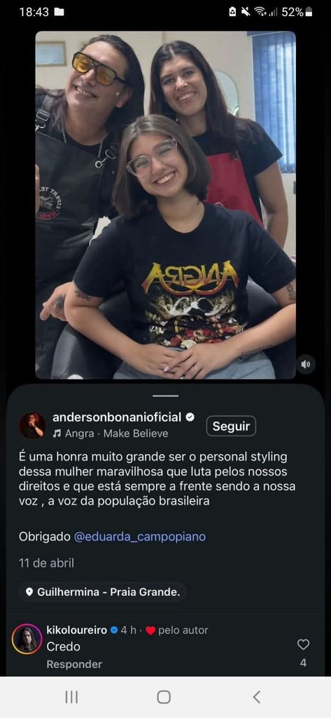 ivansouza79's tweet photo. Parabéns @DudaCampopiano pelo ótimo gosto musical e meus pêsames @KikoLoureiro pela bosta de posicionamento sobre pessoas q enaltecem seu ótimo trabalho. Vsf. https://t.co/oiMHksneHe
