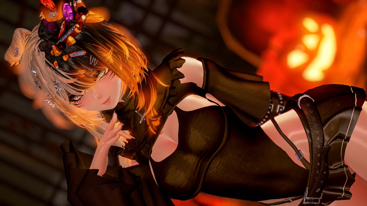 avevr_'s tweet photo. ~ 🎃 ~ 

🐾

~ Nena by @Zenn3D {out now!}

🐾

#vrchat #vrchatcommunity #vrchatphotography #vrchatphotos #vrchatavatar #vrc https://t.co/KXUTe2j0C4