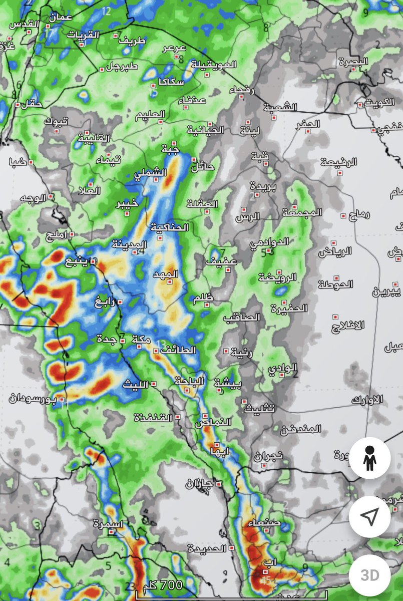 alsuwyah11's tweet photo. تحديث جديد من النموذج الأمريكي
لتوقعات الأمطار ⛈️ فترة ٢٤ أكتوبر  وما بعده
بمشيئة الله تعالى https://t.co/LI8daBU8lK