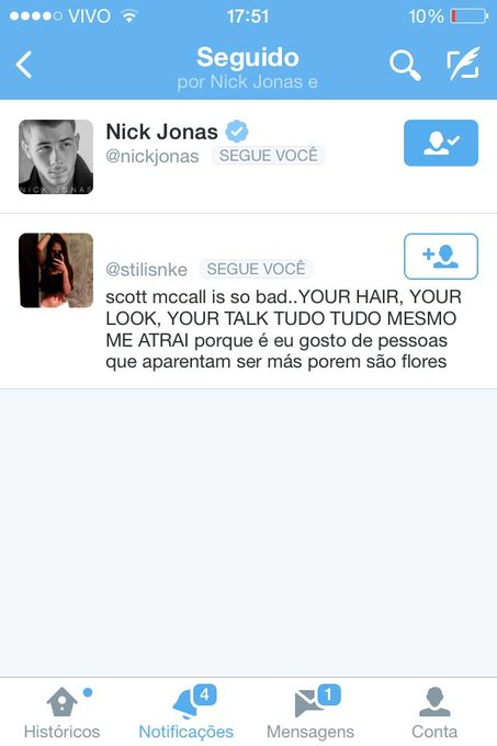 miilla's tweet photo. @nickjonas Nick i had ur follow  back in 2015 but the account got hacked years ago, would u mind refollowing me? love u so much im here supporting u since the beggining, would make me feel closer to u again🥰 https://t.co/DjpQIOkW74