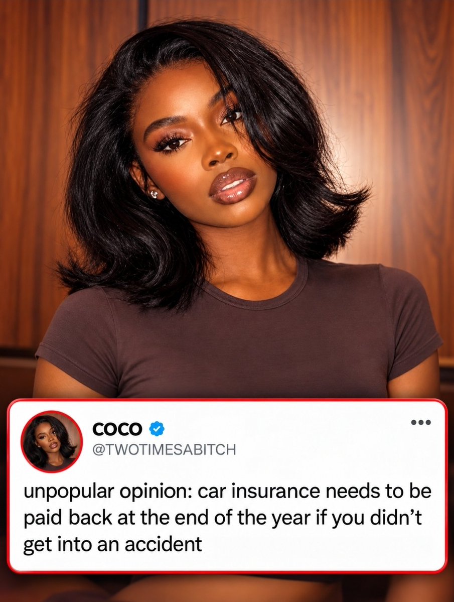 RossyPrime's tweet photo. What are your thoughts about this viral unpopular opinion?

Influencer Coco posted: “Car insurance needs to be paid back at the end of the year if you didn’t get into an accident.” https://t.co/iUD9x2urTI