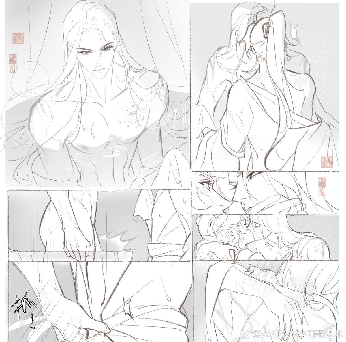 Dl4yTc's tweet photo. #mdzs #忘羡 浴桶 https://t.co/LD1OboPIjH