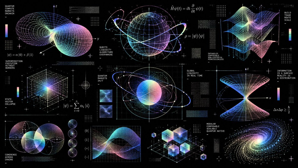 qubepf's tweet photo. Before measurement, a qubit isn’t 0 or 1. 

 One Hadamard gate puts it in an equal superposition of both, pointing along the equator of the Bloch sphere. That’s the |+⟩ state.  

Every $QUBE run starts here: your message becomes a circuit, and every qubit is placed in superposition.  

Then we measure it 1,024 times.  What happens next can’t be predicted, only observed.

https://t.co/lmWhA7H9y6
