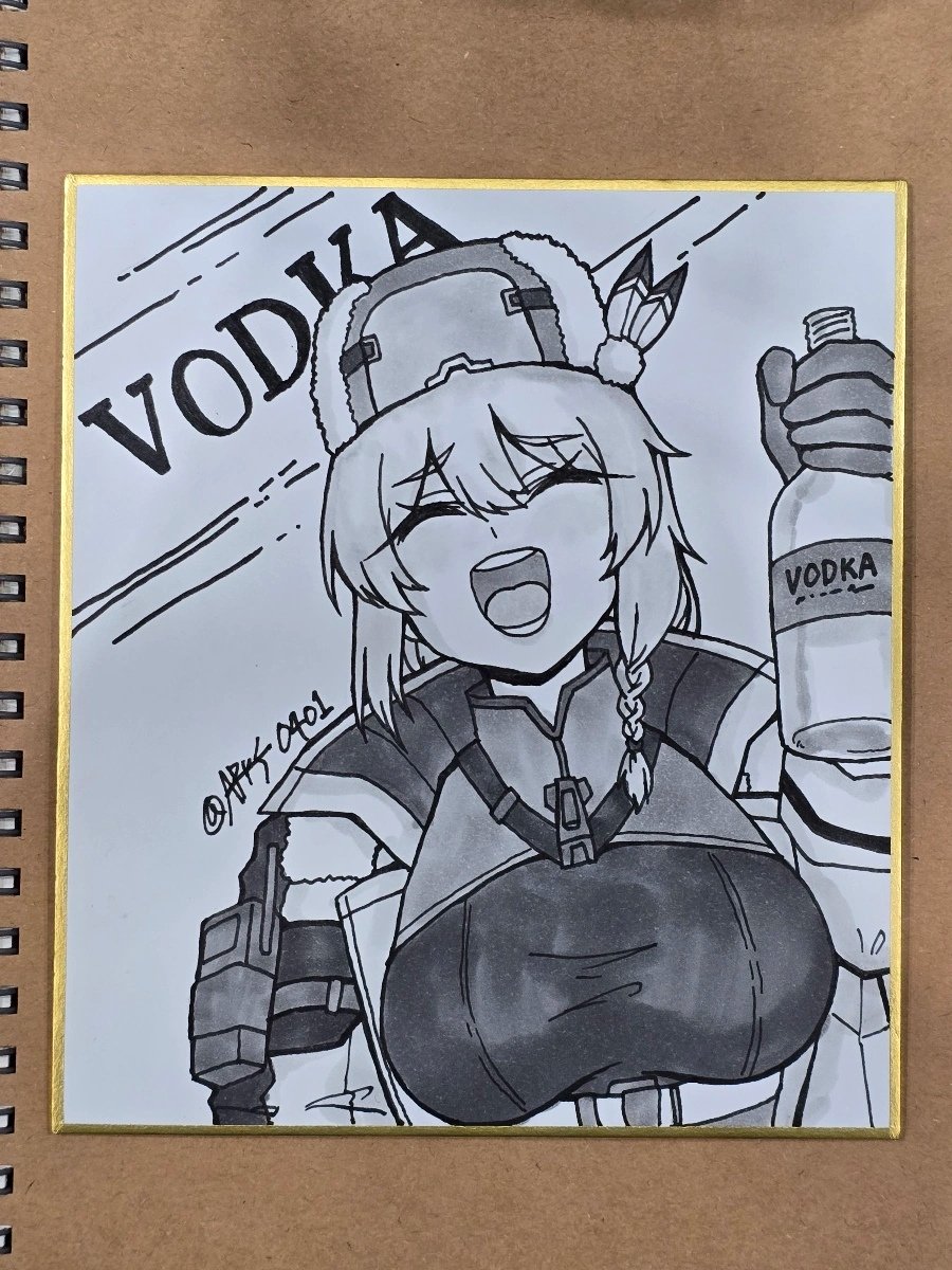 aprf0401's tweet photo. ウォッカとモシン・ナガン
#소녀전선2 #ドールズフロントライン２ #ドルフロ２ #少女前線２ #少前2 #少前2追放 https://t.co/iWnT85MBrM