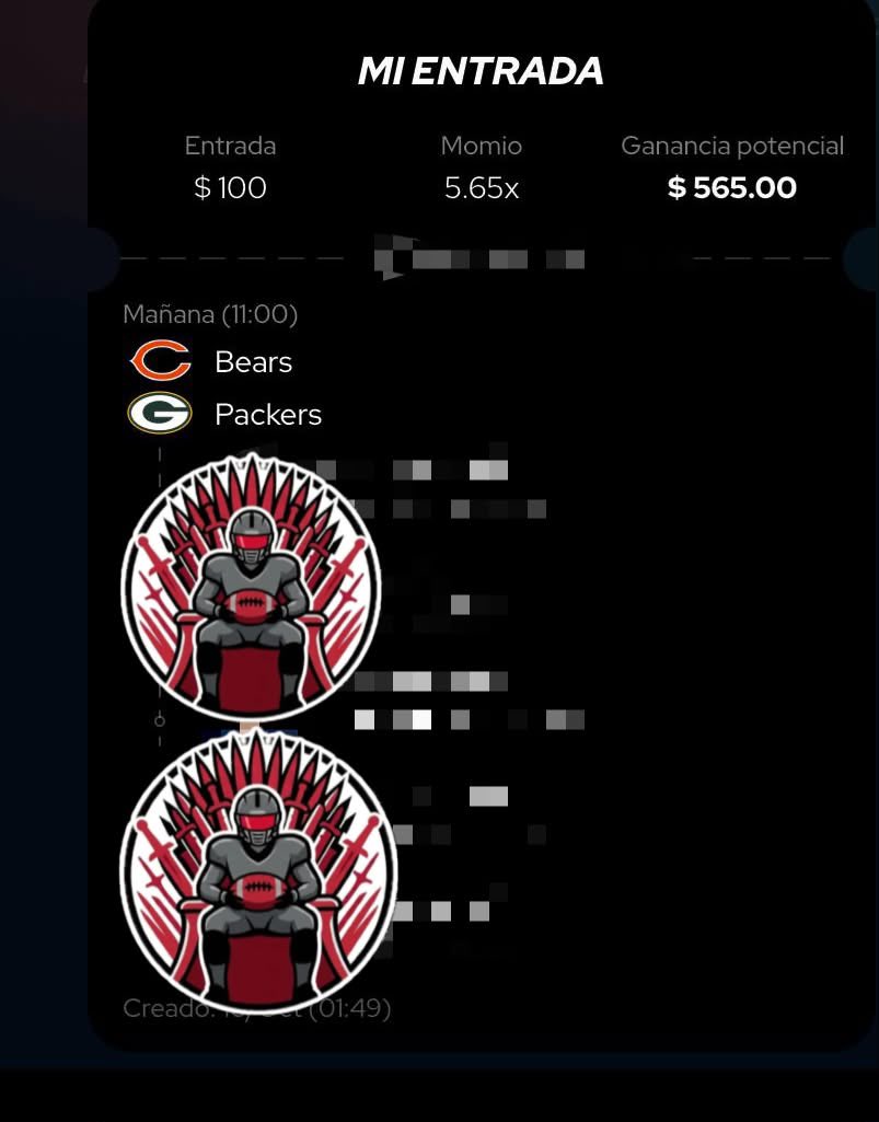 GameOoFThrows's tweet photo. Llevo TODA la semana estudiando los juegos de NFL y me decidí solo por 4 

Si quieres mi pick por partido, ve a mi telegram, te lo dejo aquí abajo 👇👇🤑 https://t.co/zXPefzUFa6