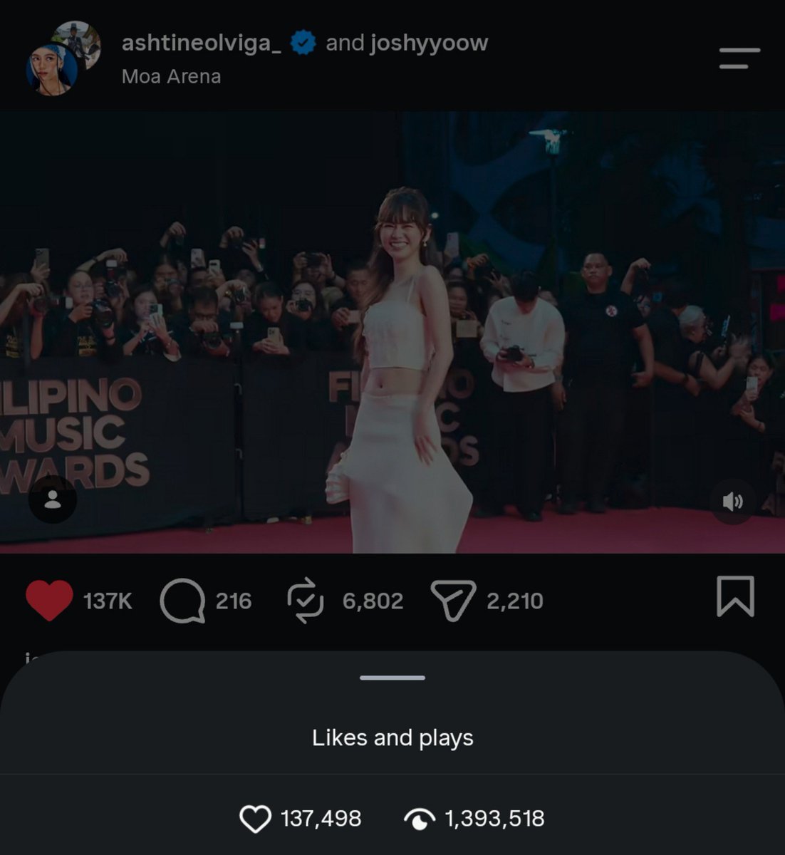 _luvashdres's tweet photo. bro, it's THEE ASHTINE OLVIGA after all. https://t.co/bYrKT3gMyi