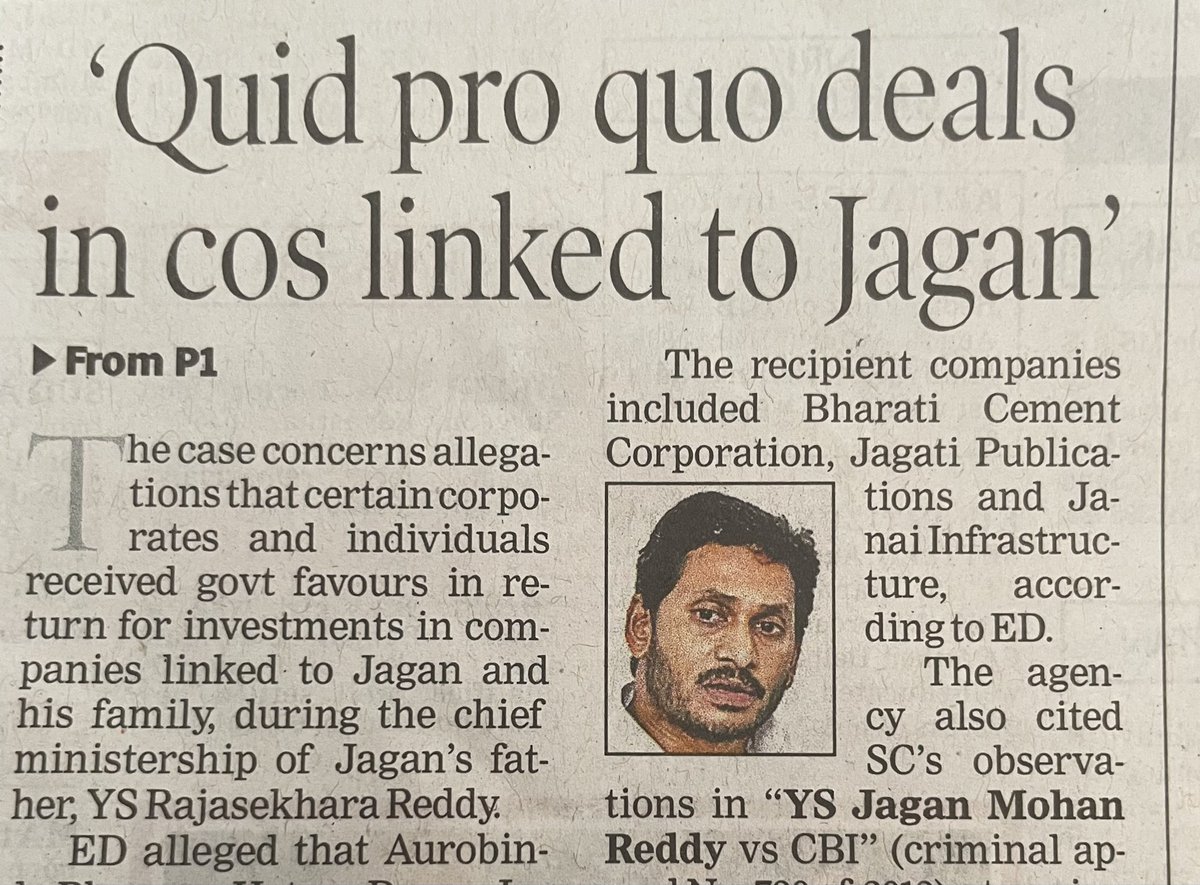 MedlabsHyd's tweet photo. @PMO @AmitShahOffice @cbic_india @NIA_India P.M &amp; H.M permitted CRIMINALS like YSJagan &amp; KTR to continue in politics for VOTE BANK POLITICS.P.M must restrain from protecting POLITICS CRIMINALS. JUDICIARY/POLICE time wasted in prosecution.ELIMINATE SUCH CRIMINALS. https://t.co/Z3xrxopa4z