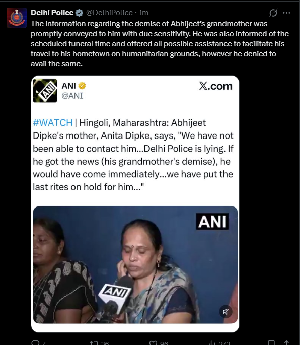 Aalok_Pradhan's tweet photo. Shame on Abhijeet Dipke’s mother for misleading people!

What a shameless family! https://t.co/4G64h50nZm